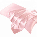 Customized 22 Momme Natural Silk Satin Pillowcase Mulbery Silk Envelope Closure Pillowcase